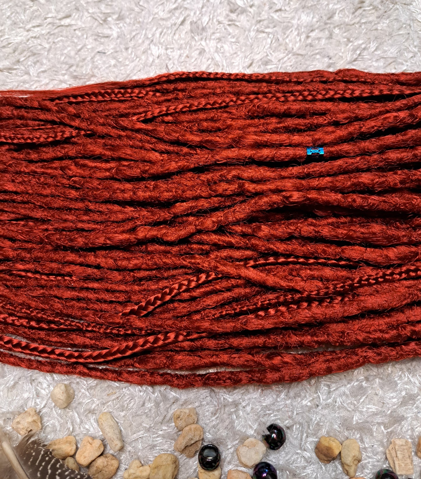 Set Braids Double Ended Rot 130cm